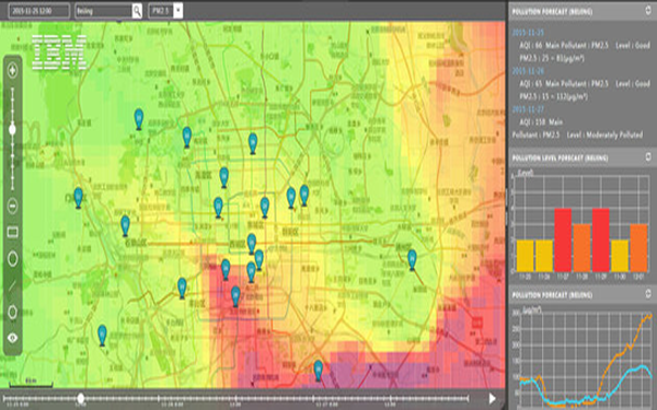 IBM用大数据帮助中心城市对抗空气污染