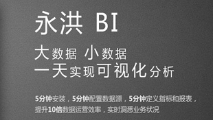 永洪科技获1亿元B轮融资，帮零技术背景的业务人员实现大数据分析