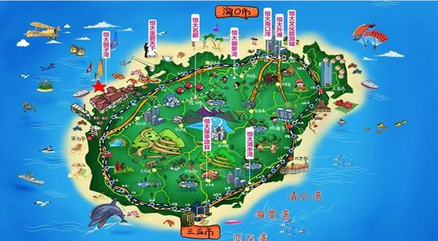 探究 | 用大数据看海南“十三五”重点规划的761个项目