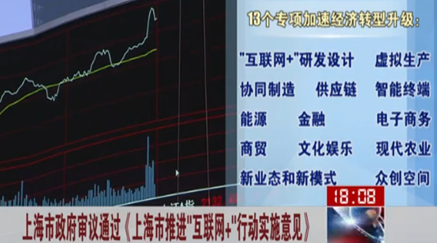 政策 | 《上海市推进“互联网+”行动实施意见》将加快大数据平台建设（附全文）