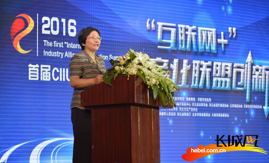首届CIIU“联动·中国”互联网+产业联盟创新峰会承德开幕