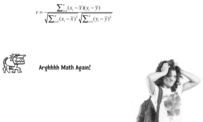 皮尔逊相关系数的计算公式