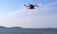 重磅 | 全国首次无人机群组跨海快递 9分钟成功飞越海峡