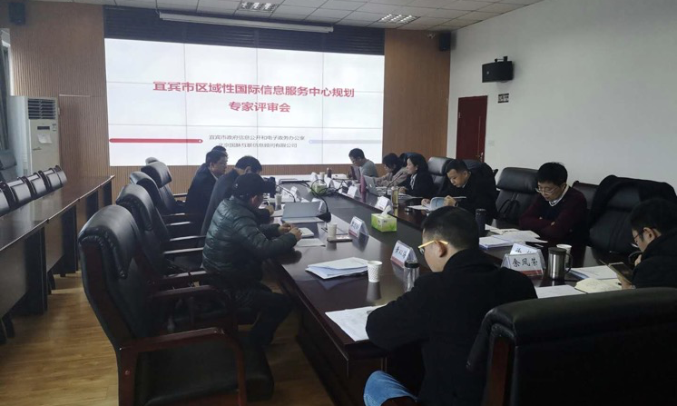 宜宾市区域性国际信息服务中心规划通过专家评审