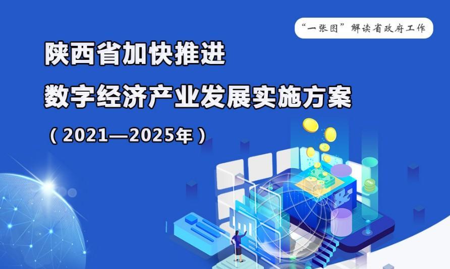 《陕西省加快推进数字经济产业发展实施方案（2021-2025年）》